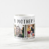 Mug Joyeux Jour des Mères maman Heart Photo Grid (Centre)