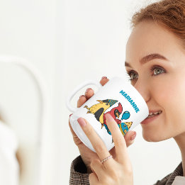 Mug Joyeux Jour des Oiseaux Cartoon Oiseaux à thème An