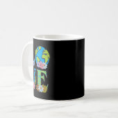 Mug Joyeux Jour des terres Anniversaire Sauver la natu (Devant gauche)