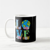 Mug Joyeux Jour des terres Anniversaire Sauver la natu (Gauche)