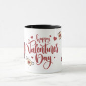 Mug joyeux jour des valentines, cadeaux de jour des va (Centre)