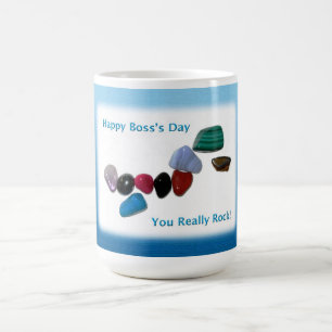 Mug Joyeux Jour du Patron, tu roches vraiment