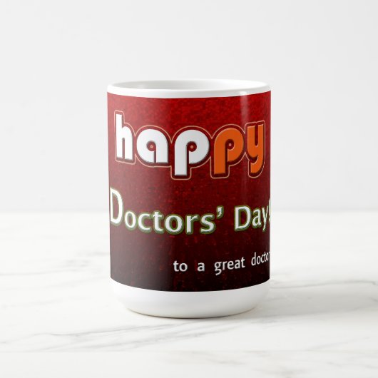 Mug Joyeux jour rouge des médecins (Centre)