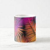 Mug Joyeux Jour Voyage Tropical palmier feuille Jungle (Centre)