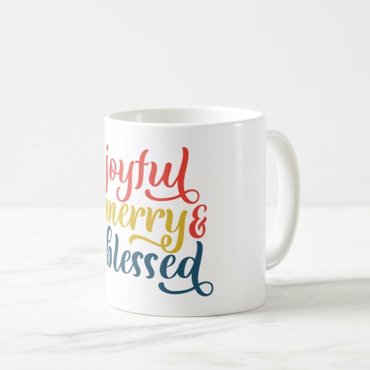 Mug Joyeux, Joyeux et béni (Devant droit)