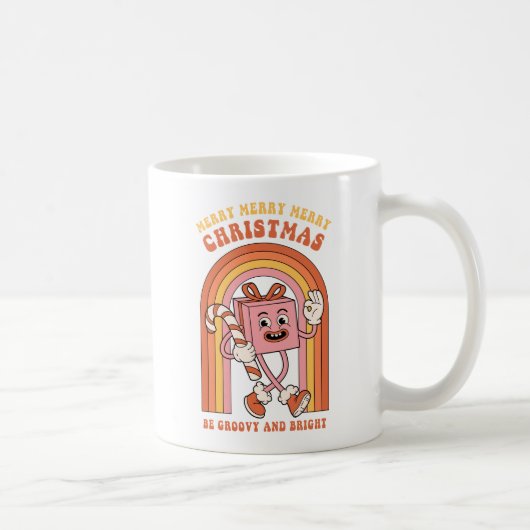 Mug Joyeux Joyeux Noël - Soyez Super et lumineux (Droite)