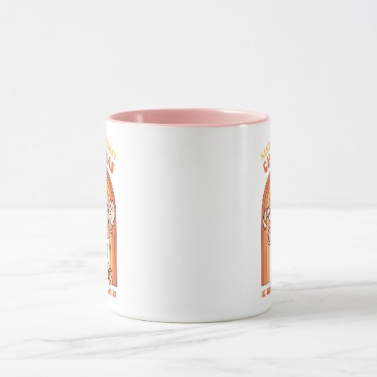 Mug Joyeux Joyeux Noël - Soyez Super et lumineux (Centre)