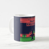 Mug Joyeux Kwanzaa Kinara Menorah Sept Fêtes (Devant gauche)