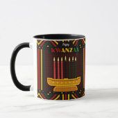 Mug Joyeux Kwanzaa PopArt (Gauche)