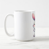 Mug Joyeux lapin aquarelle (Gauche)
