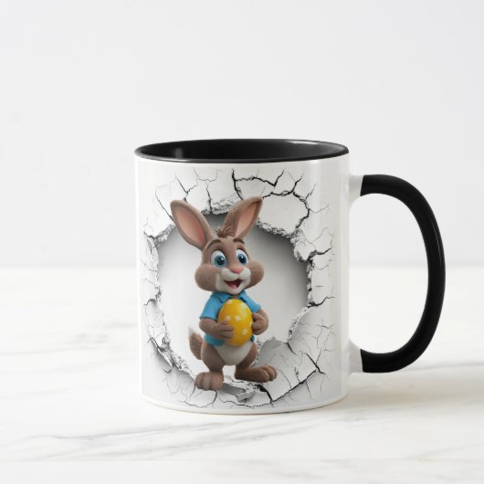 Mug Joyeux Lapin de Pâques (Droite)