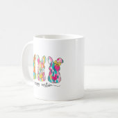 Mug Joyeux lapin de Pâques coloré (Devant gauche)