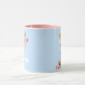 Mug Joyeux lapin et ballons de Pâques (Centre)