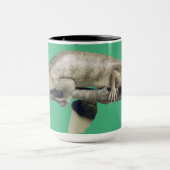 Mug Joyeux Lizard Il Profite De La Vie Personnalisée R (Centre)