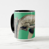 Mug Joyeux Lizard Il Profite De La Vie Personnalisée R (Devant gauche)