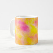 Mug Joyeux lumineux Abstrait de dégradé de couleurs (Devant gauche)
