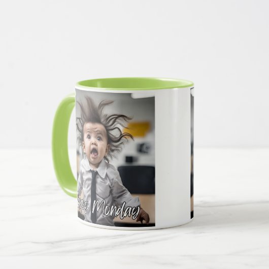 Mug Joyeux lundi (Devant gauche)