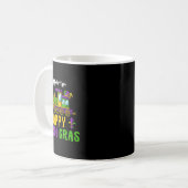 Mug Joyeux Mardi Gras Jester Train Carnival Parade Par (Devant gauche)