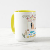 Mug Joyeux mariage (Devant gauche)