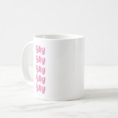 Mug Joyeux Mariage Moderne Élévateur Yay (Devant gauche)