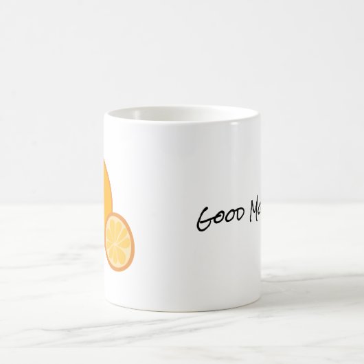Mug Joyeux Matin d'Orange (Centre)