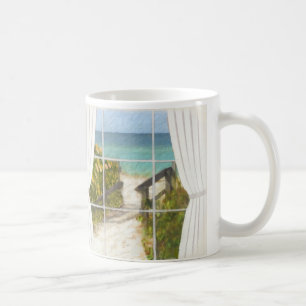 Mug Joyeux matins sur le chemin de l'eau Thé ou