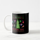 Mug Joyeux Microbe-noël Microbiologie Scientifiques No (Gauche)