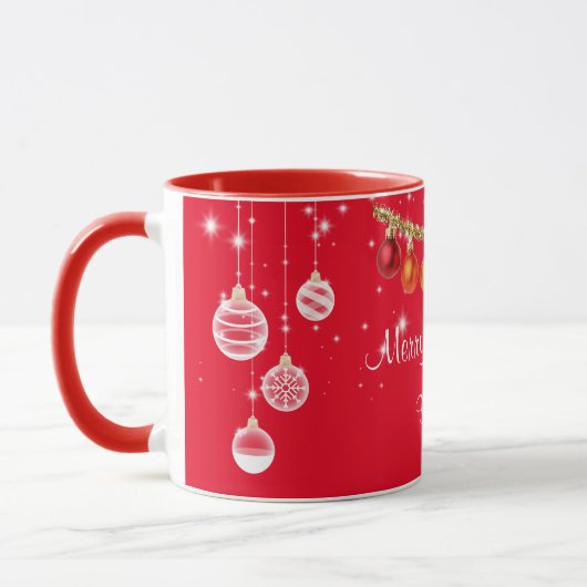 Mug Joyeux modèle de Noël (Gauche)