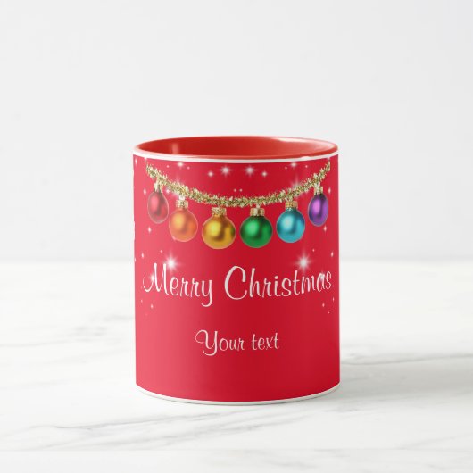 Mug Joyeux modèle de Noël (Centre)