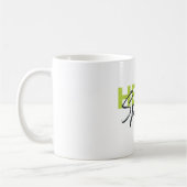 Mug Joyeux, moderne, amusant, design dynamique Hello S (Gauche)