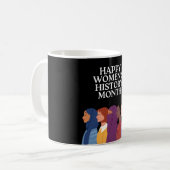 Mug Joyeux Mois de l'histoire des femmes (Devant gauche)