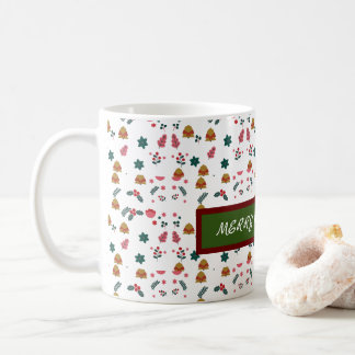 Mug Joyeux Motif de Noël Élégant