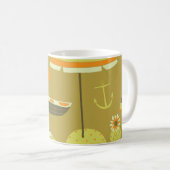 Mug Joyeux Motif sans couture pour l'été (Devant droit)