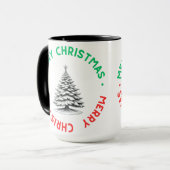 Mug Joyeux Noël (Devant gauche)