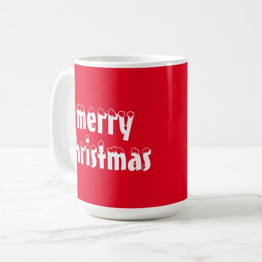 Mug Joyeux Noël (Devant gauche)
