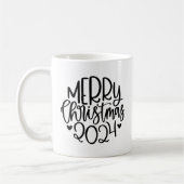 Mug Joyeux Noël 2024 (Gauche)