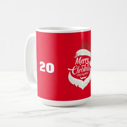 Mug joyeux noël 2024 (Devant gauche)