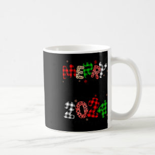 Mug Joyeux Noël 2024 Santa Hat Correspondance de famil