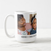 Mug Joyeux Noël 2 photo Famille Grand-parent (Gauche)