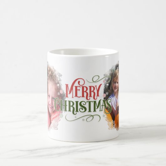 Mug Joyeux Noël 2 vacances photo (Centre)