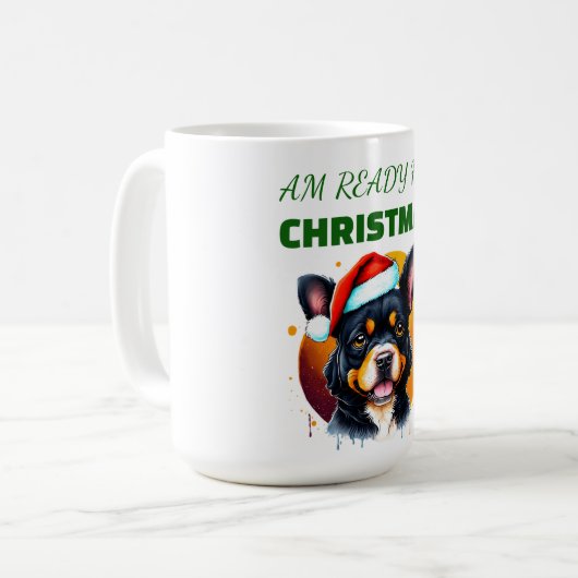 Mug Joyeux Noël à la mode (Devant gauche)
