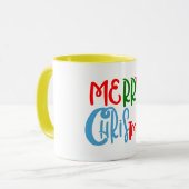 Mug Joyeux Noël à tous (Devant gauche)