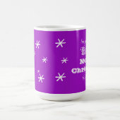 Mug Joyeux Noël Aimez-vous toujours Papa Mauve (Centre)
