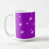 Mug Joyeux Noël Aimez-vous toujours Papa Mauve (Gauche)