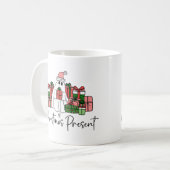 Mug Joyeux Noël Amusant Mignon (Devant gauche)