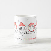 Mug Joyeux Noël au chat (Centre)