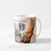 Mug Joyeux Noël australien Koala (Devant droit)