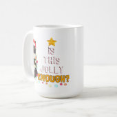 Mug Joyeux Noël aux chats (Devant gauche)