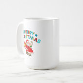 Mug Joyeux Noël avec le Père Noël (Devant gauche)