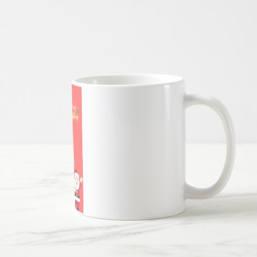 Mug Joyeux Noël avec Père Noël Cheer !" (Droite)